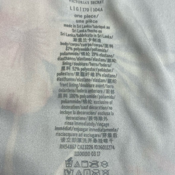 Pink by Victoria secret one‎ piece swimsuit size Large. - Picture 8 of 12